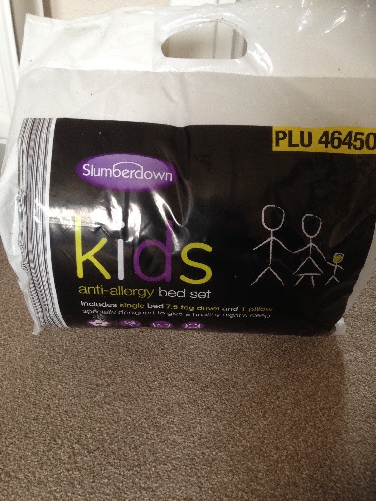 slumberdown kids bed set